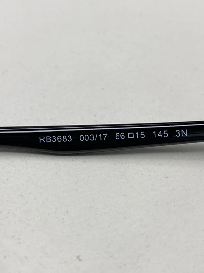 عینک آفتابی ری‌بن RB3683 فریم فلزی و عدسی کریستالی UV400
