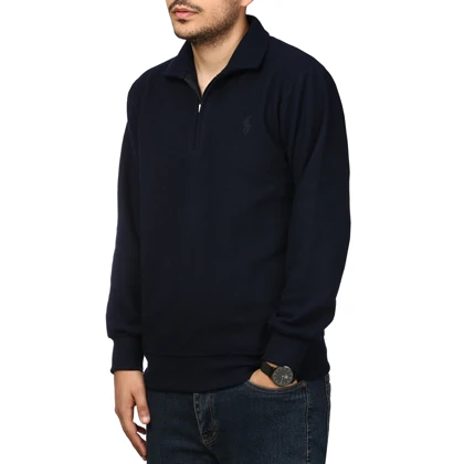 پلیور سلانیک نیم زیپ مردانه مدل 619155