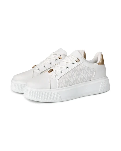 کتانی زنانه لژدار بندی M.K Gold