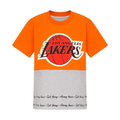 ست تیشرت آستین کوتاه و شلوارک راحتی پسرانه مدل PJ1399