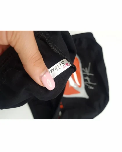 شورت زنانه پشت چاپ Lip Red