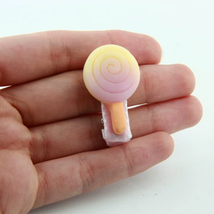 گیره مو دخترانه مدل آب نبات