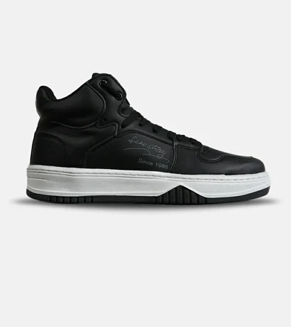 کفش کتانی ساق‌دار مردانه مشکی VANS مدل 8112