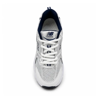 کتانی مدل new balance 530-سفید سرمه ای کد 1504