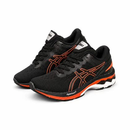 کتانی زنانه مدل اسیکس رانینگ مشکی نارنجی Asics