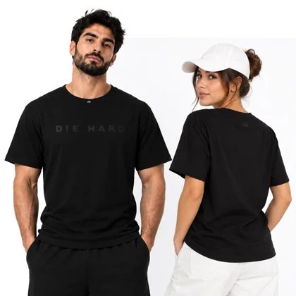 تیشرت اسپرت جان سخت مدل CN-Diee-26078 مشکی
