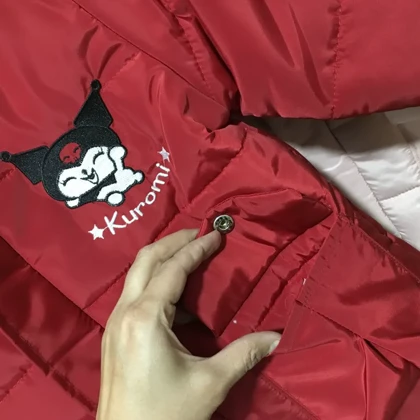 کاپشن دخترانه طرح کرومی در 3 سایز