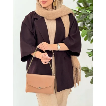 پالتو جیب نما دودکمه