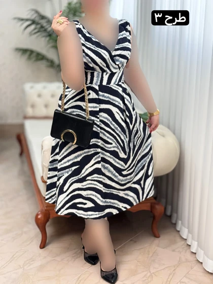 پیراهن نخی بلکا 3281