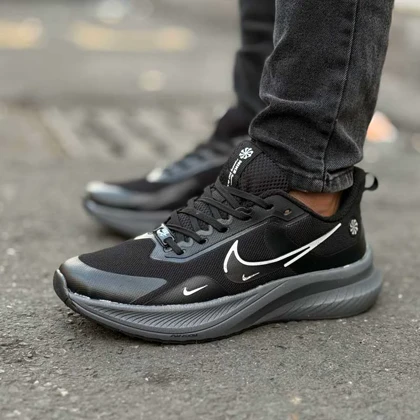 کفش نایک زوم مشکی طوسی بزرگپا کد 607000