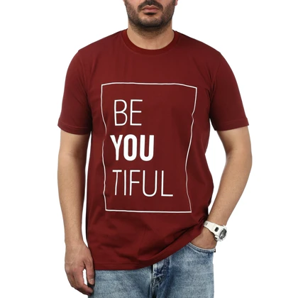 تیشرت آستین کوتاه چاپی مردانه سیزر مدل 155118148