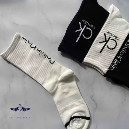 جوراب ساق‌دار طرح CK