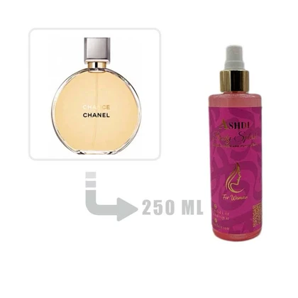 بادی اسپلش عطر ادکلن شنل چنس زنانه-چنل چنس ادوپرفیوم 250 میل Chanel Chance EDP for Woman 250ml