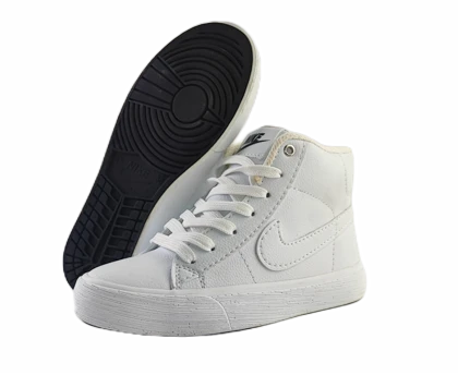 کفش اسپرت زنانه برند نایکی مدل بلیزر ساق‌دار nike سفید کد 88