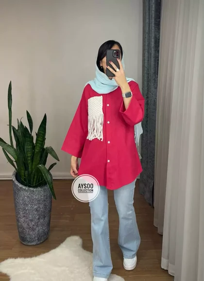 مانتو لینن مزونی هیوا با ارسال رایگان