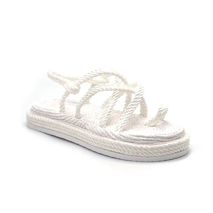 کفش صندل دخترانه مدل sandal - 0010_White