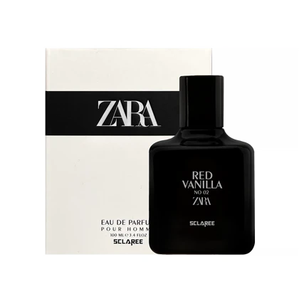 ادکلن زنانه اسکلاره مدل Zara Red Vanilla No 02 حجم 100 میلی لیتر