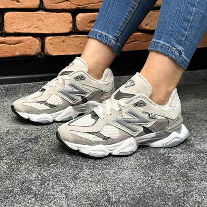 کتانی اسپرت زنانه مدل نیوبالانس 9060 NEW BALANCE رنگ طوسی