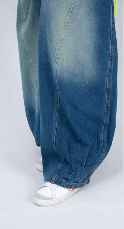 شلوار زنانه مام مکس آبی