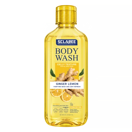 شامپو بدن ژلی لیمو زنجبیل 400 میل (Jelly Lemon Ginjer) اسکلاره
