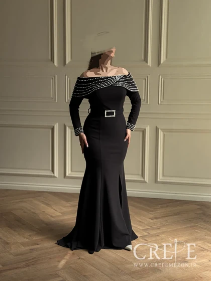 ماکسی والن دار مرواریدی