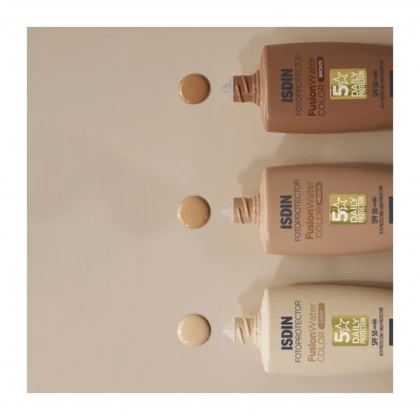 ضد آفتاب رنگی ایزدین فیوژن واتر مجیک لایت