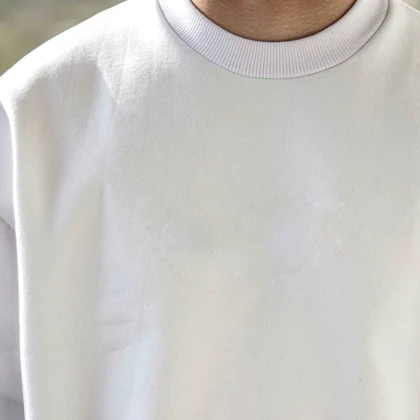 دورس سفید بیسیک لش سه نخ درجه یک گرماژ بالا * پنبه گرد باف