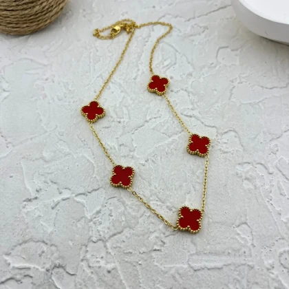 گردنبند زنانه طرح ونکلیف شیک و جذاب