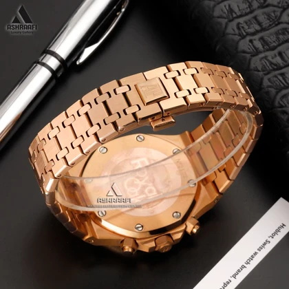 ساعت مردانه‌ای پی رزگلد Audemars Piguet RO25W
