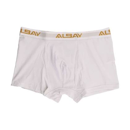 شورت نیم پا مردانه کش اسپرت سفید Albay