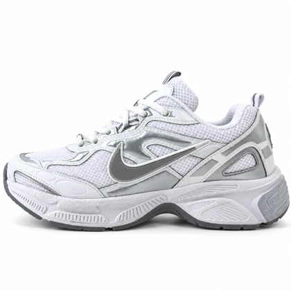 کتانی اسپرت مردانه مدل نایک Nike V5K رنگ سفید طوسی کد 51507