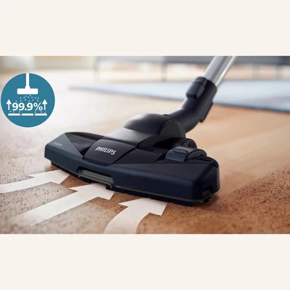 جارو برقی کیسه ای فیلیپس Philips اصل مدل XD8022 با توان 2200 وات
