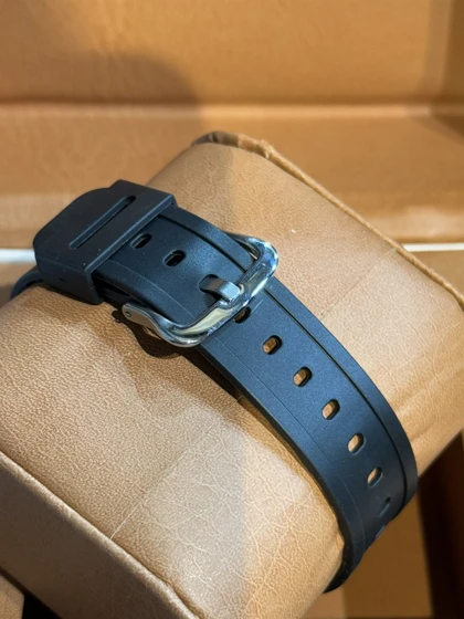 ساعت جی شاک2100مشکی عقربه سبز