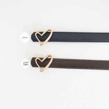 کمربند چرمی مات زنانه مدلbelt7019