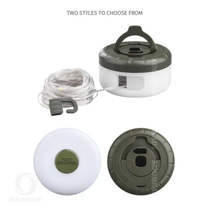 چراغ چادر ریسه ای شارژی YD-2314