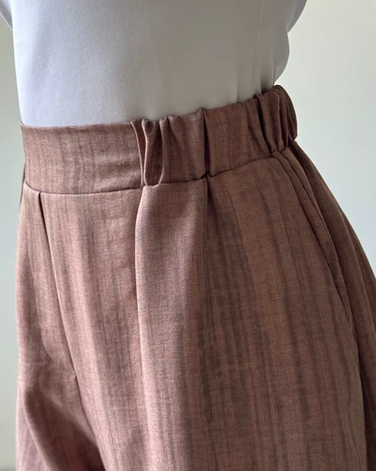 شلوار راه راه آبرنگی کد 200247