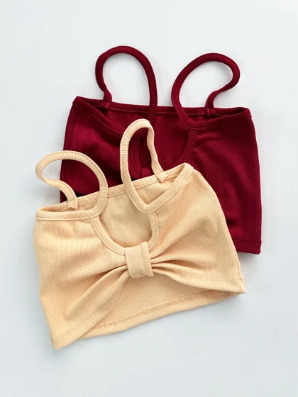 کراپ تاپ کبریتی طرح پاپیون