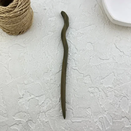 کانزاشی مو زنانه چوبی ظریف مدل نسا