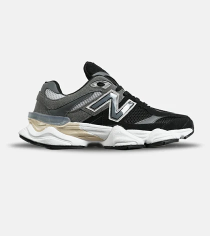 کفش کتانی مردانه و زنانه طوسی مشکی NEW BALANCE 9060 مدل 7311