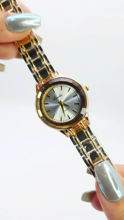 ساعت مچی زنانه باوک Baoke نگین‌دار با موتور کوارتز