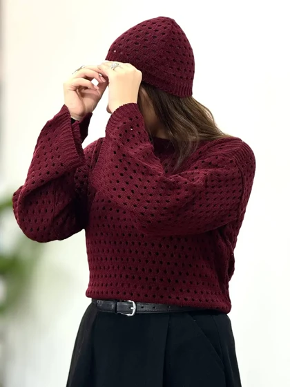 ست بافت و کلاه ویژه یلدا