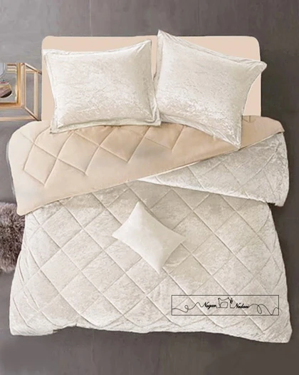 روتختی مینیمال مخمل طرح لوزی