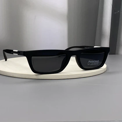 عینک آفتابی پرادا با فریم کائوچو و لنز پلی‌کربنات پلاریزه UV400 آنتی‌رفلکس Prada Luxury