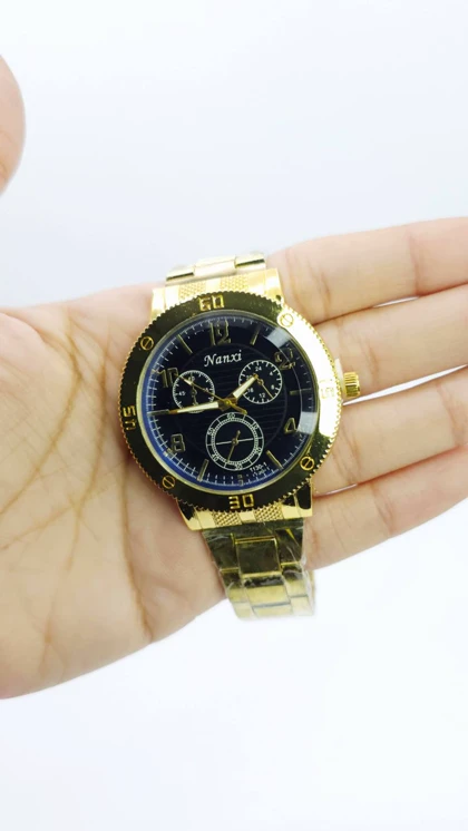 ساعت مچی مردانه نانسی Nanxi با موتور کوارتز و سبک 3موتوره