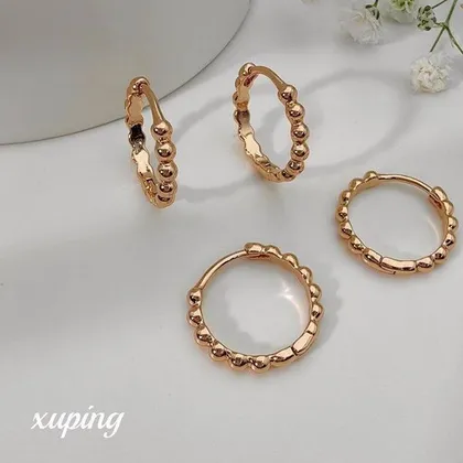 گوشواره زنانه حلقه‌ای ژوپینگ مدل گوی
