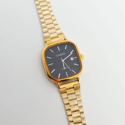 ساعت مچی مردانه کاسیو اولدمانی Casio با موتور کوارتز و تاریخ دار