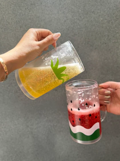 ماگ پینترستی دو جداره