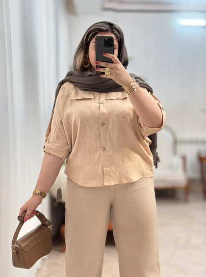شومیز شانتون زارا3306