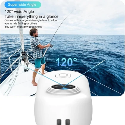 دوربین کوچک ورزشی وینز مدل ActionCam گیره‌ای و قابل آویز از گردن