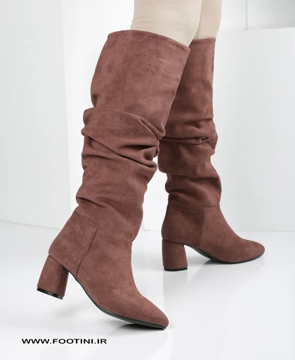 بوت بلند چروک پاشنه‌بلند MR